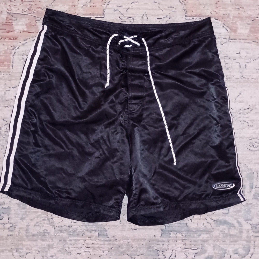 Bugle Boy vintage satin Board Shorts Size Large